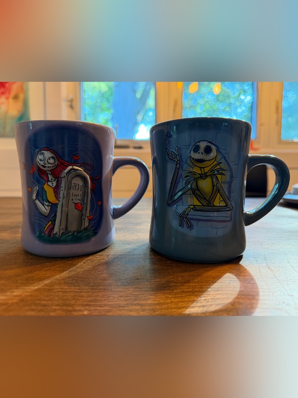 The Nightmare Before Christmas Sally Jack Skellington 3D mugs